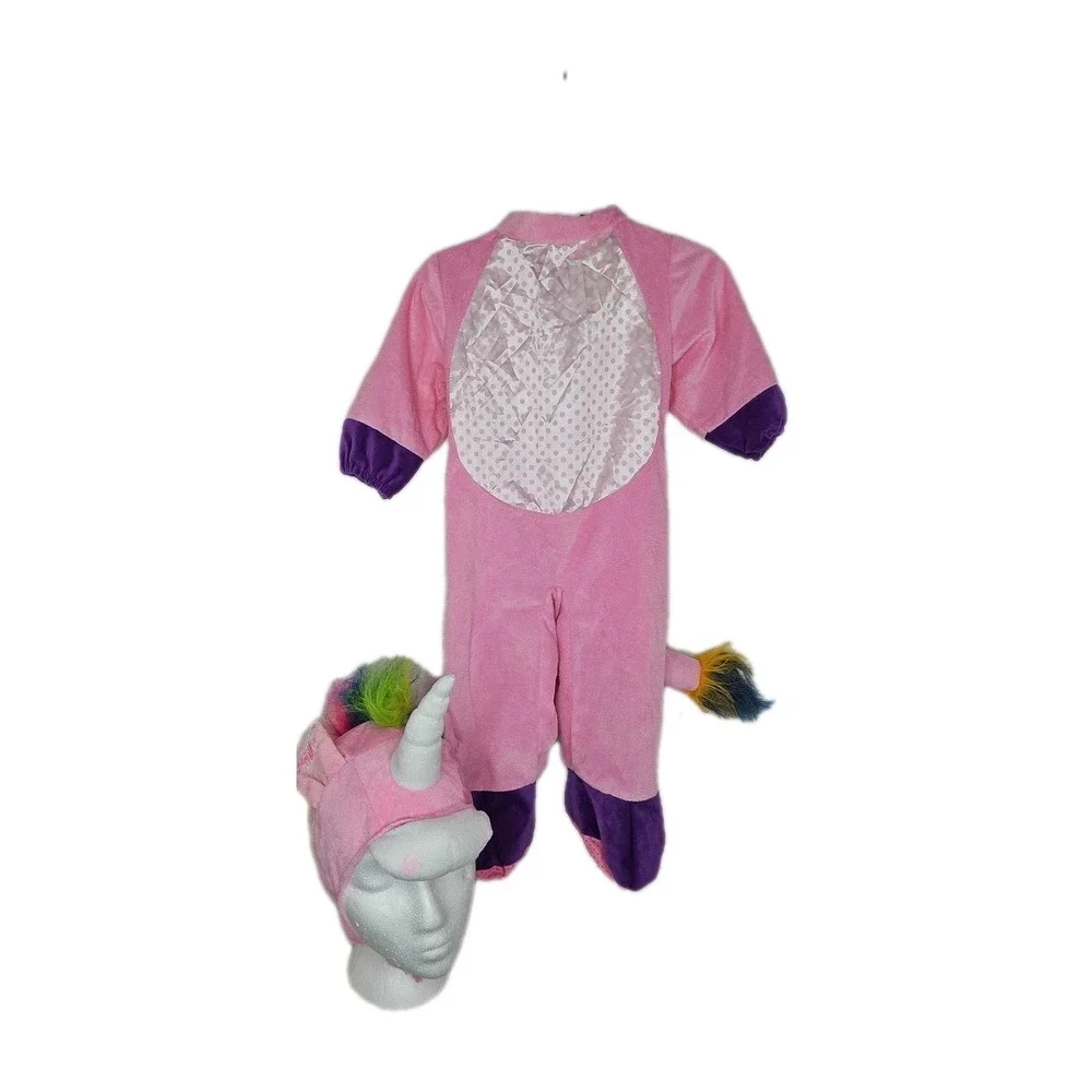 Rubies Infant Size 6-12 Months Pink Unicorn 2 Piece Halloween Costume - Picture 1 of 8